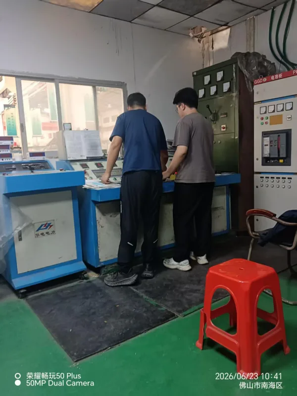 Oil-immersed transformer routine testing at Yingben factory